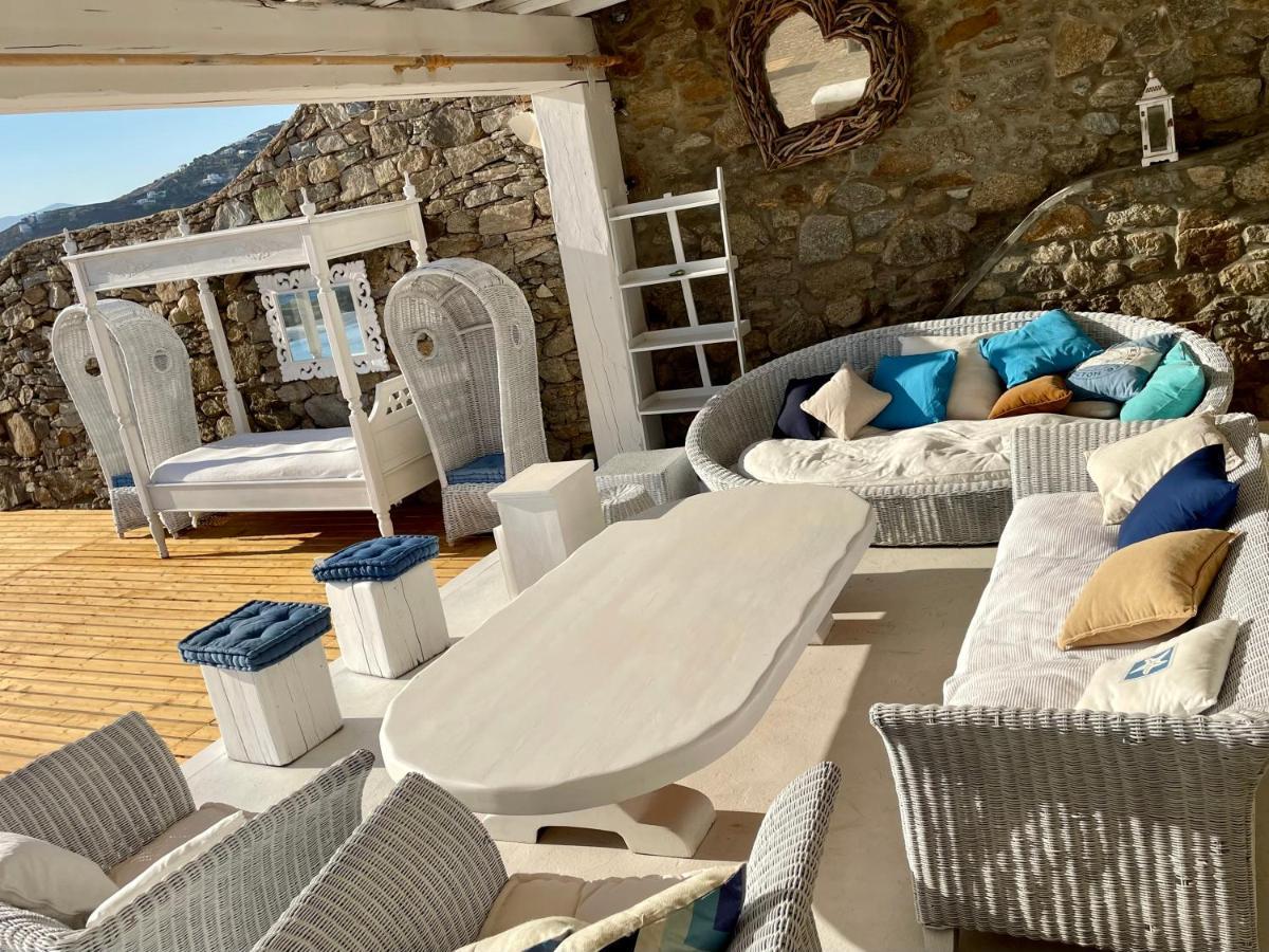 Salty Ble Villa Agios Ioannis Diakoftis Eksteriør bilde