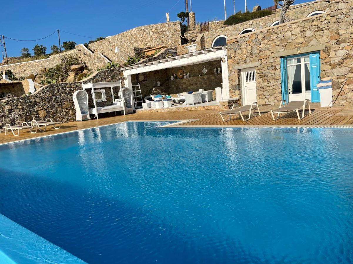Salty Ble Villa Agios Ioannis Diakoftis Eksteriør bilde