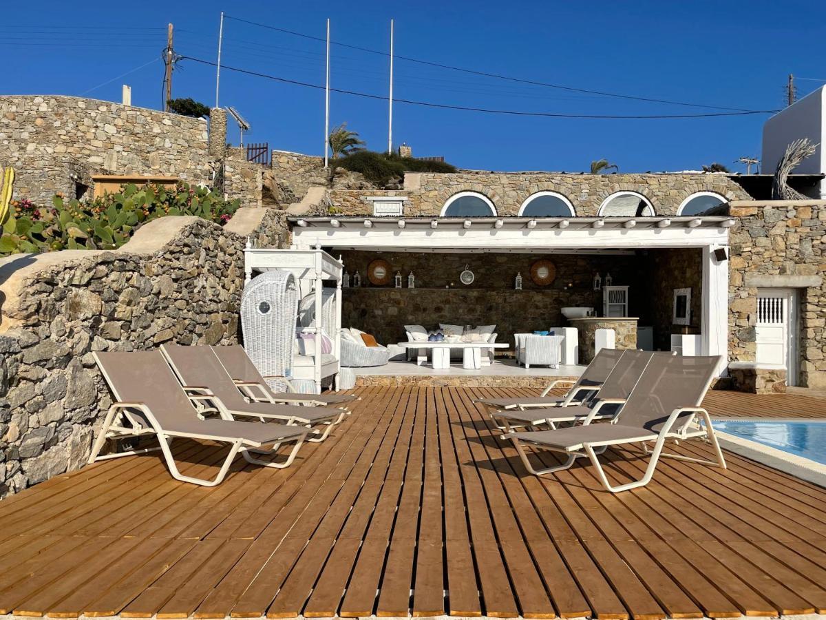 Salty Ble Villa Agios Ioannis Diakoftis Eksteriør bilde