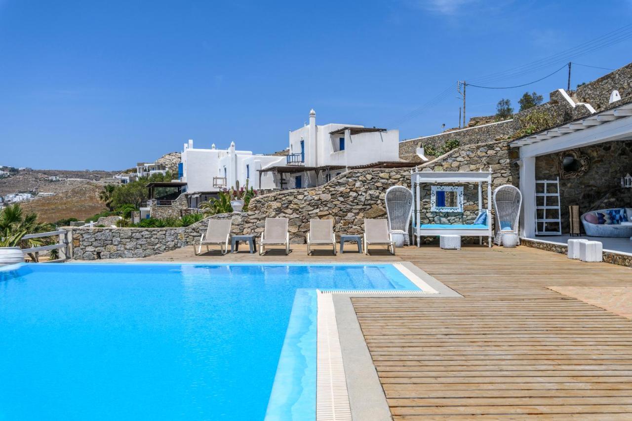 Salty Ble Villa Agios Ioannis Diakoftis Eksteriør bilde