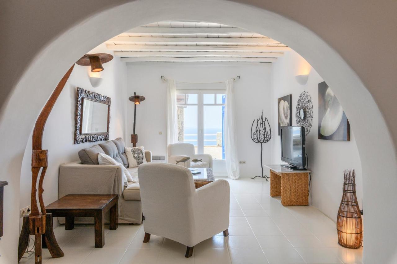Salty Ble Villa Agios Ioannis Diakoftis Eksteriør bilde